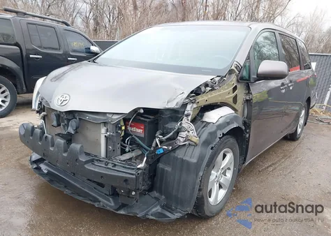 2015 Toyota Sienna Le 8 Passenger from USA, damaged, VIN 5TDKK3DC7FS546065